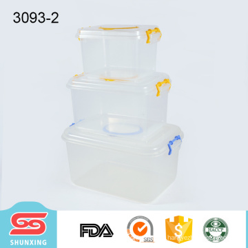 new product popular household item plastic storage box with handle